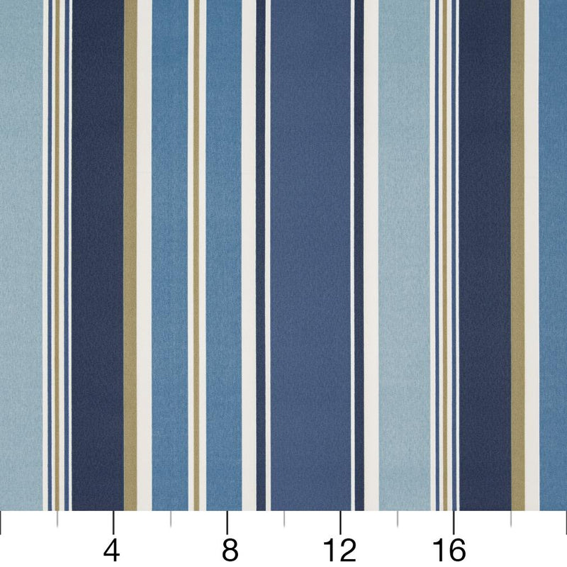 Charlotte - D940 - Chambray Stripe - Fabric by the Yard - D940 - D940_Ruler