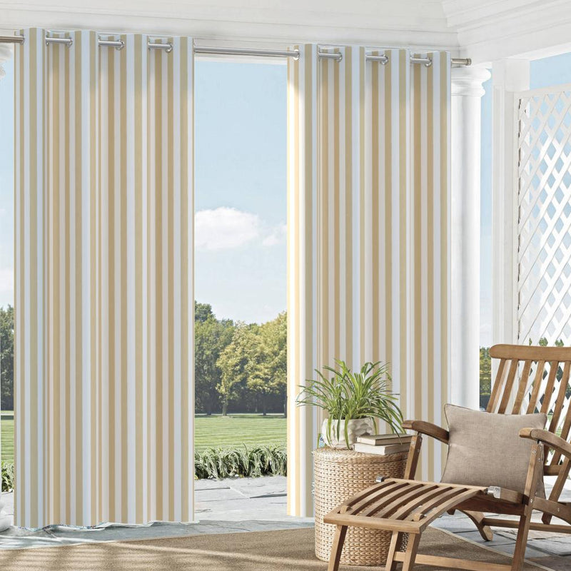 Charlotte - D984 - Dune Stripe - Fabric by the Yard - D984 - D984_Drapery