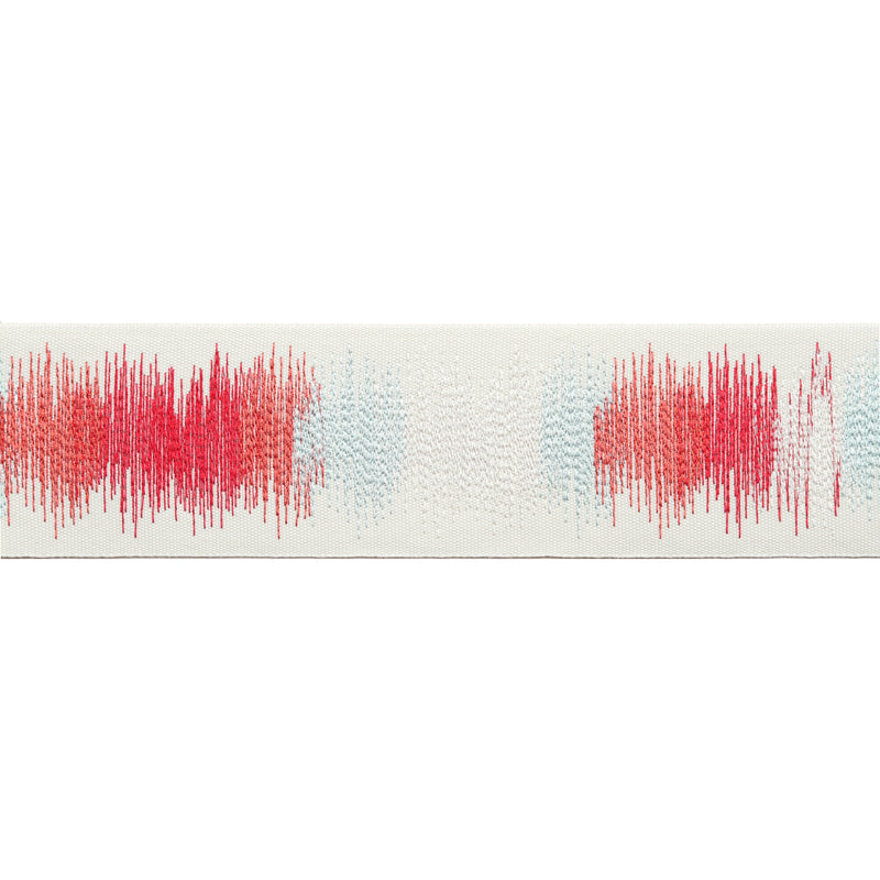 DERRY EMB TAPE - CORAL - Mag Fabrics - Trim By The Yard