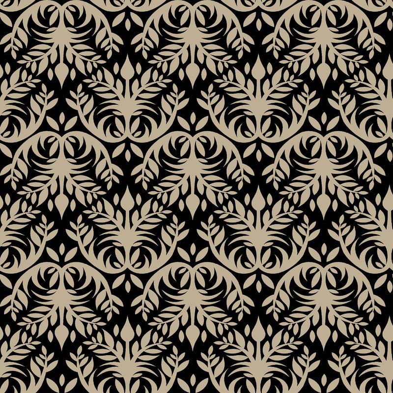 RM Coco - Double Dutch Damask Reversal - Fabric by the Yard - Samples Available Upon Request