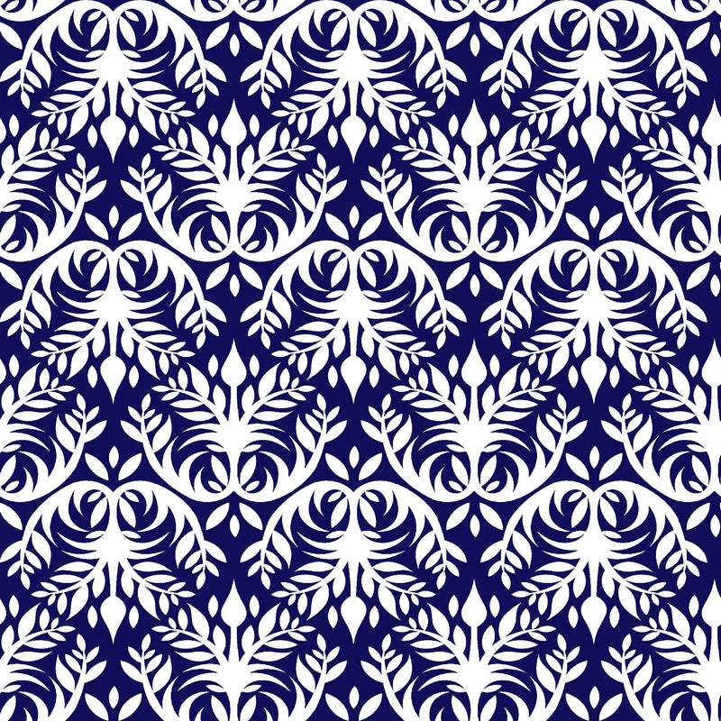 RM Coco - Double Dutch Damask Reversal - Fabric by the Yard - Samples Available Upon Request