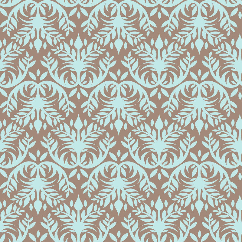 RM Coco - Double Dutch Damask Reversal - Fabric by the Yard - Samples Available Upon Request