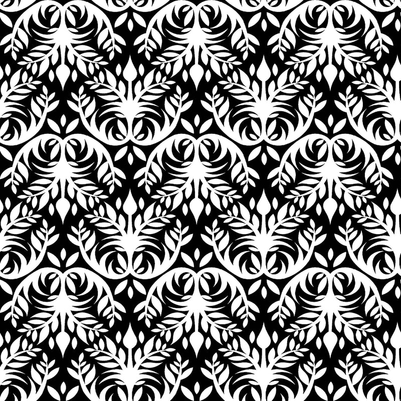 RM Coco - Double Dutch Damask Reversal - Fabric by the Yard - Samples Available Upon Request