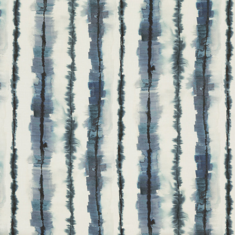 THREADS - FICHETO- INDIGO - Fabric by the Yard INDIGO