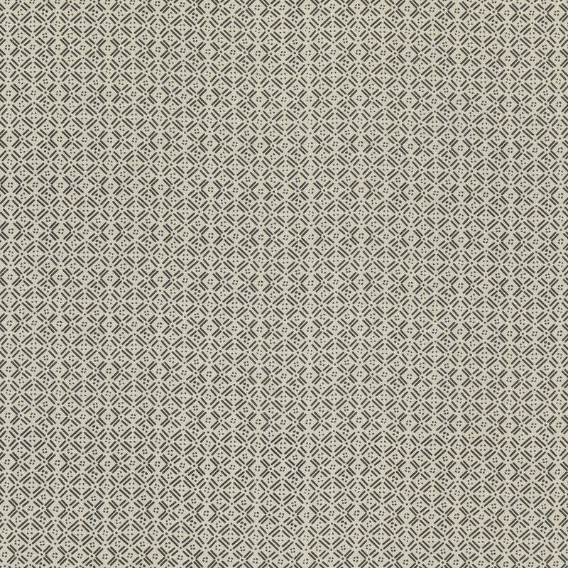 THREADS - ASLIN- CHARCOAL - Fabric by the Yard CHARCOAL