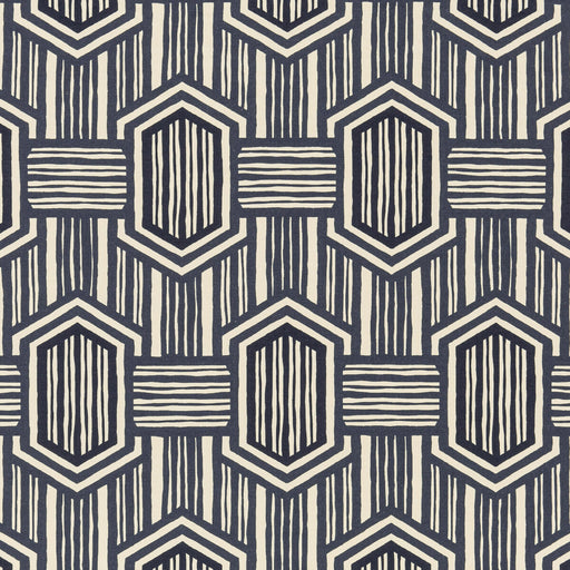 THREADS - NALA- INDIGO - Fabric by the Yard INDIGO