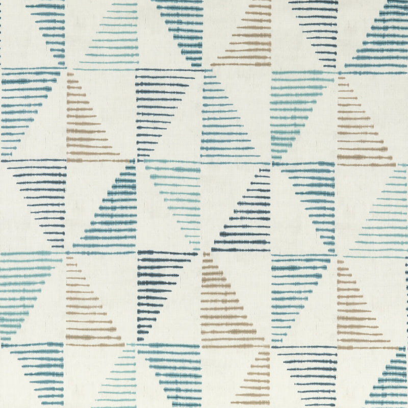 THREADS - KAYA- INDIGO - Fabric by the Yard INDIGO