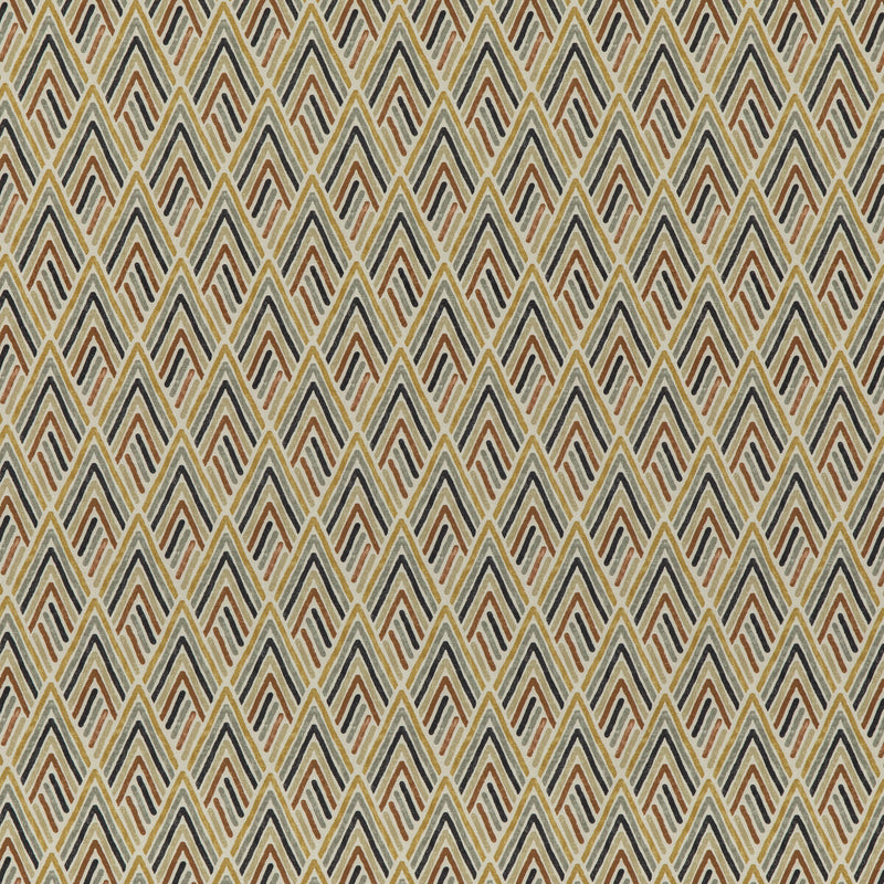 THREADS - VISTA- SPICE - Fabric by the Yard SPICE