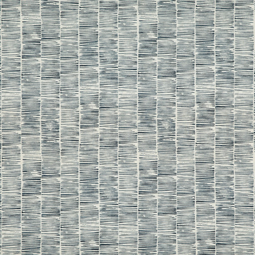 THREADS - ETCHING- INDIGO - Fabric by the Yard INDIGO