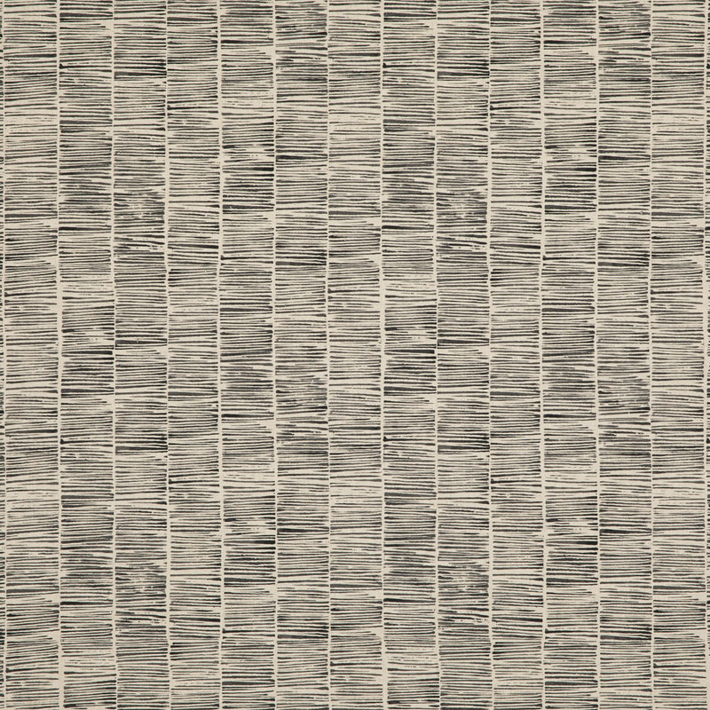 THREADS - ETCHING- CHARCOAL - Fabric by the Yard CHARCOAL
