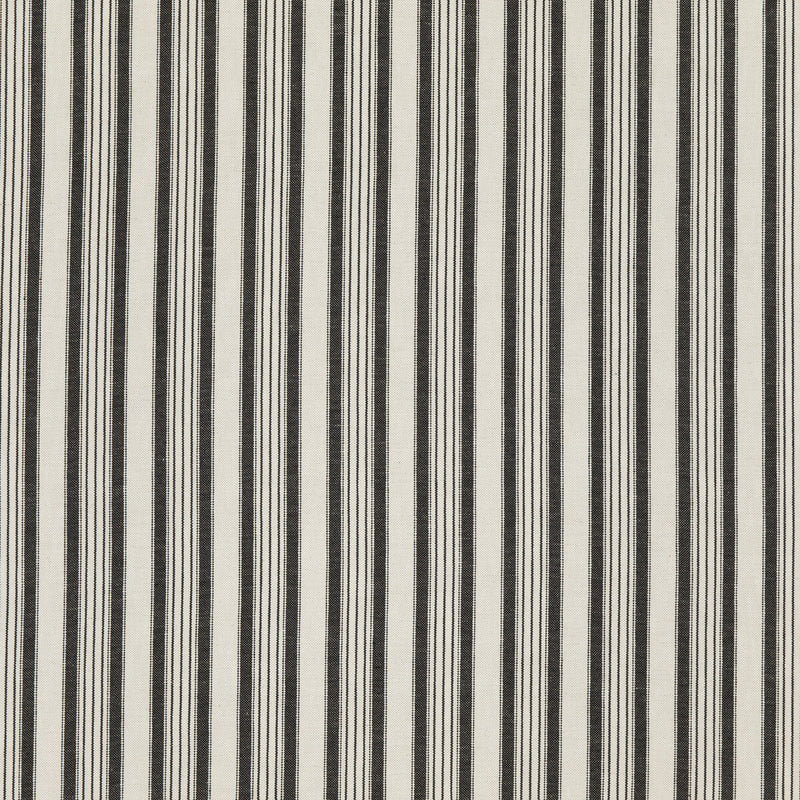 THREADS - BECKET- EBONY - Fabric by the Yard EBONY