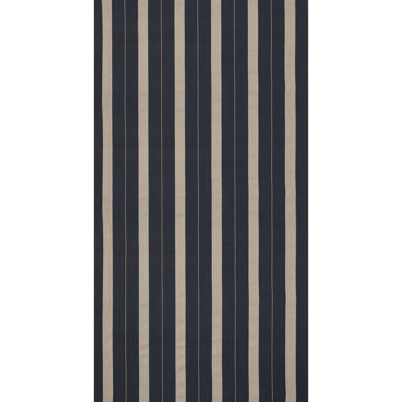 THREADS - PAMIR STRIPE- EBONY - Fabric by the Yard EBONY