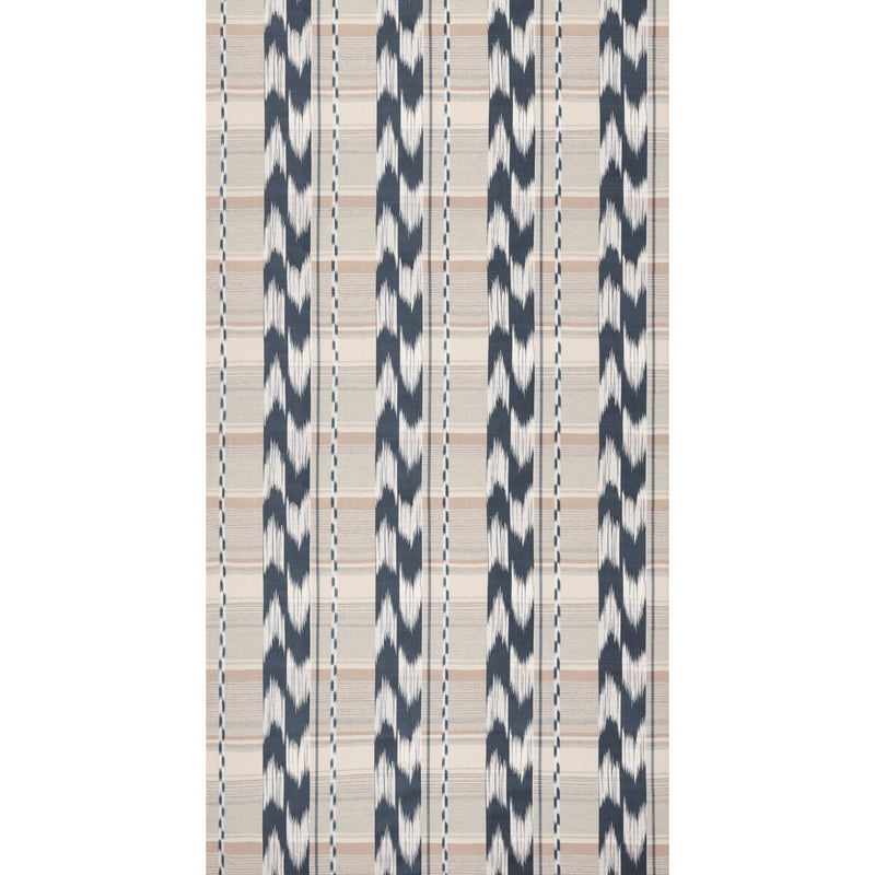 THREADS - FARAWAY- INDIGO - Fabric by the Yard INDIGO