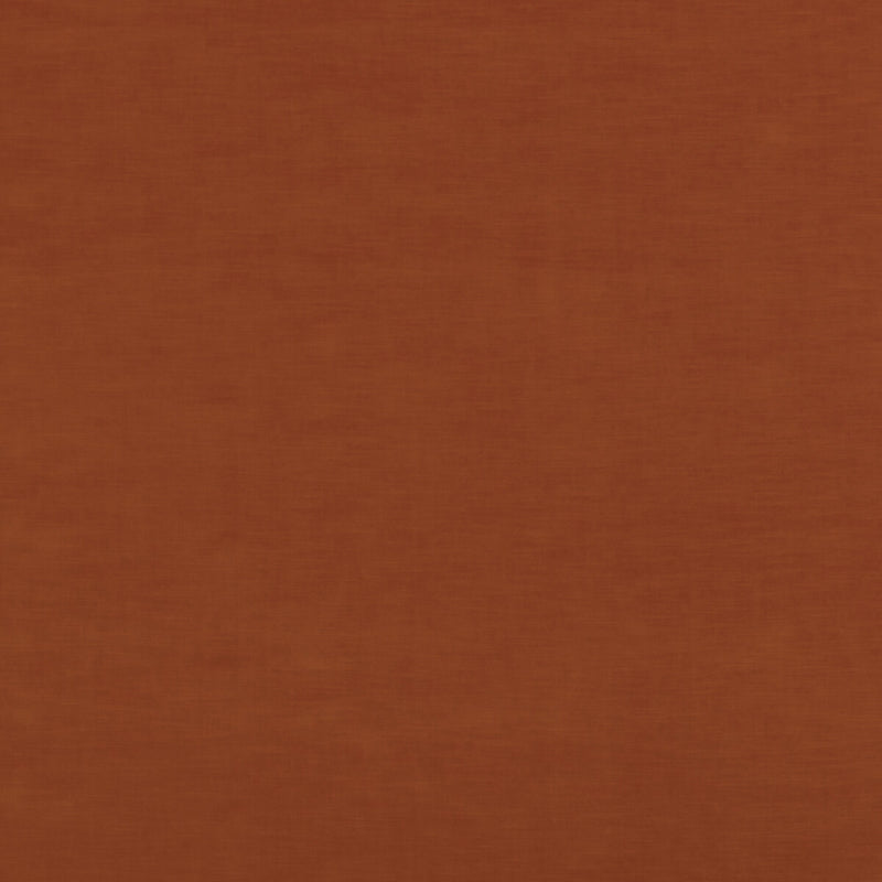 THREADS - QUINTESSENTIAL VELVET- RUST - Fabric by the Yard RUST
