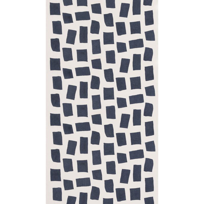 THREADS - ZANZIBAR- INDIGO - Fabric by the Yard INDIGO
