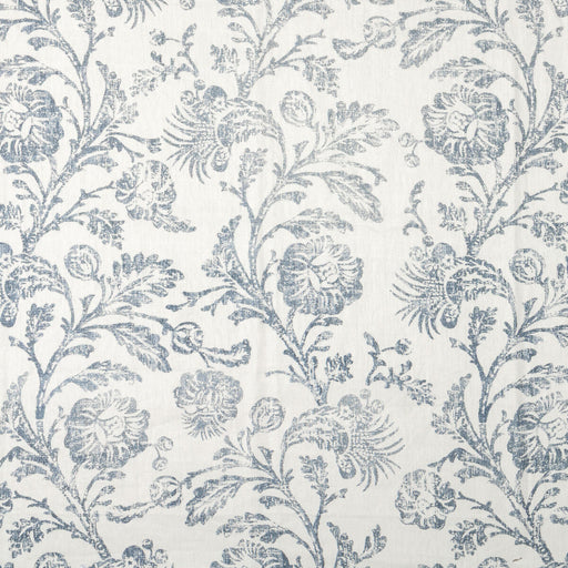 KRAVET COUTURE - EUNICE VINE - BOCA BLUE - Fabric By The YARD