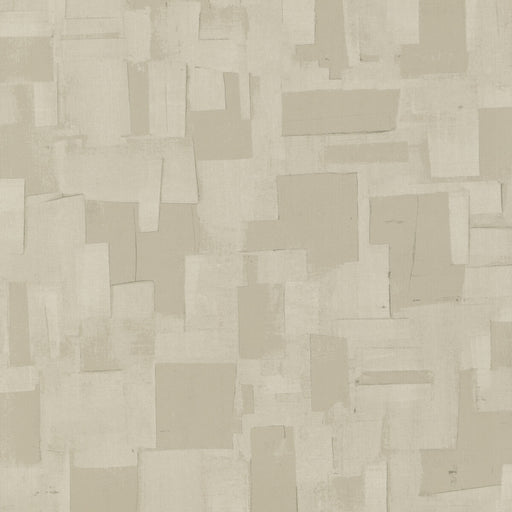THREADS - CUBIST- PARCHMENT - Wallcovering by the Roll PARCHMENT