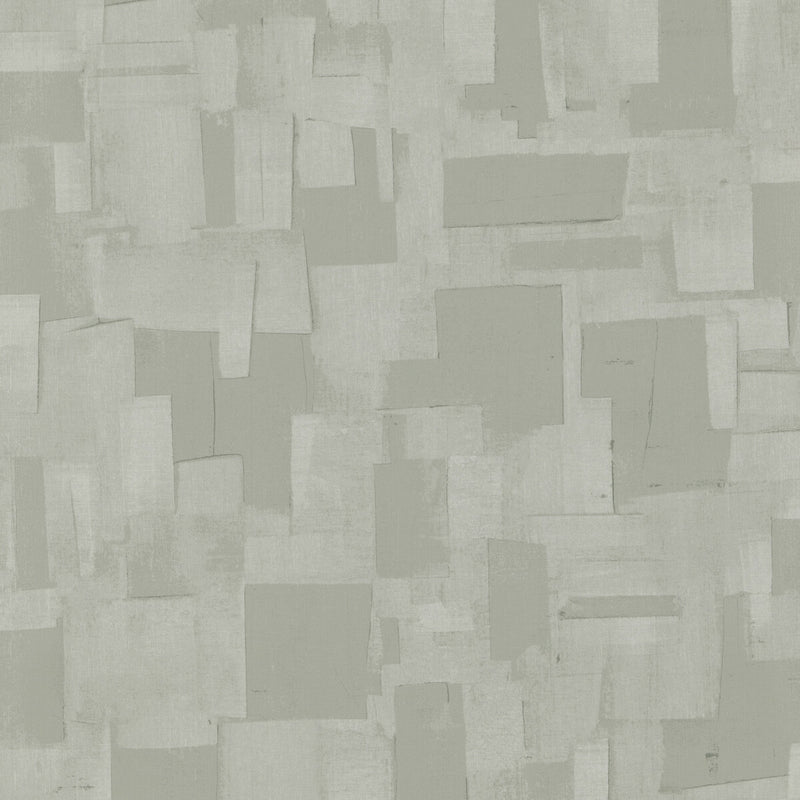THREADS - CUBIST- MINERAL - Wallcovering by the Roll MINERAL