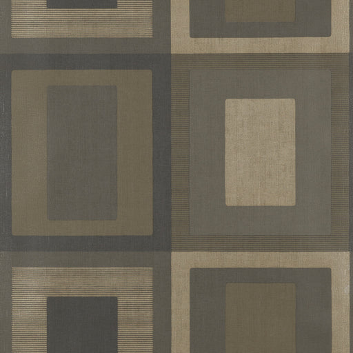 THREADS - MORO- CHARCOAL/BRONZE - Wallcovering by the Roll CHARCOAL/BRONZE