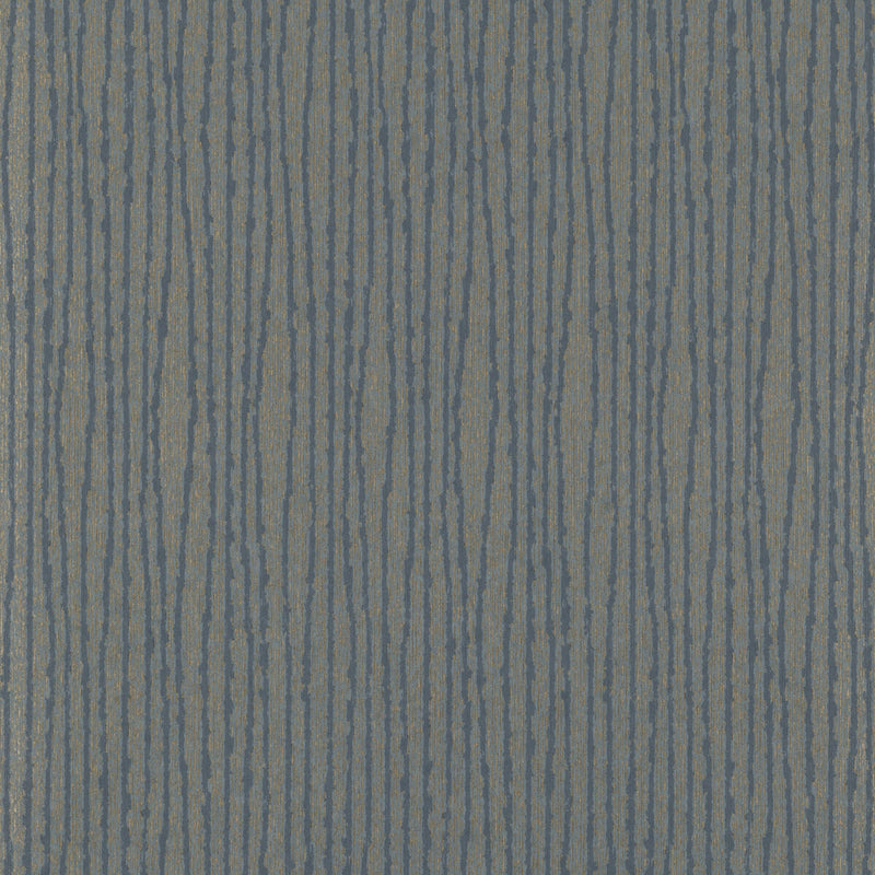 THREADS - VENTRIS- INDIGO - Wallcovering by the Roll INDIGO