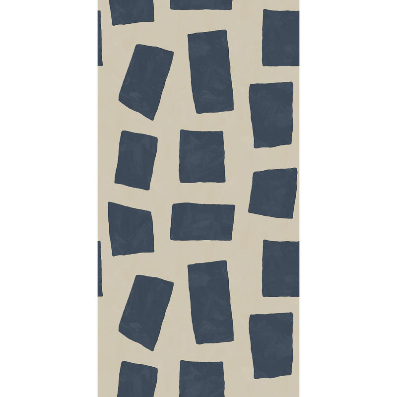 THREADS - ZANZIBAR- INK - Wallcovering by the Roll INK