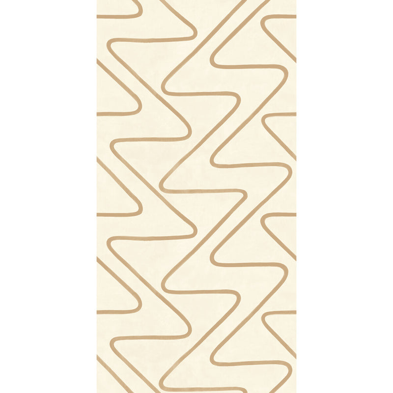 THREADS - STELVIO- TAWNY - Wallcovering by the Roll TAWNY