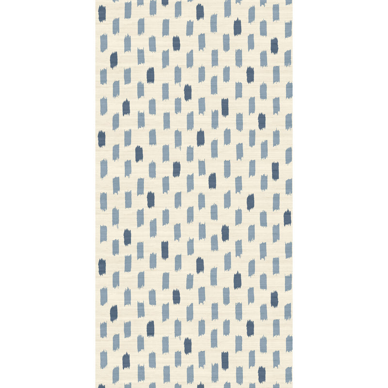 THREADS - CORDOBA- DENIM - Wallcovering by the Roll DENIM