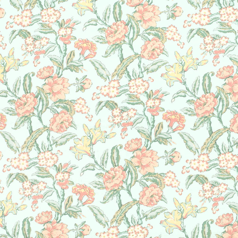 Eloise - Aqua - 29 Park - Fabric by the Yard