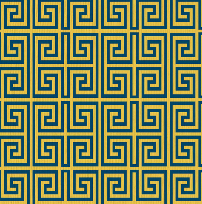 RM Coco - Emporer's Fret - Fabric by the Yard - Samples Available Upon Request