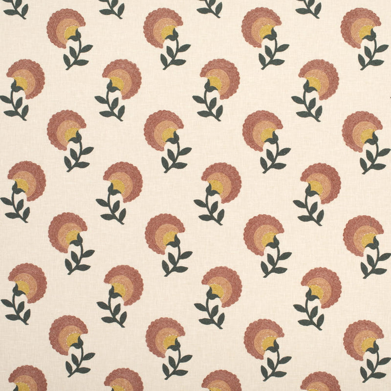 Evangeline - Coral - 29 Park - Fabric by the Yard