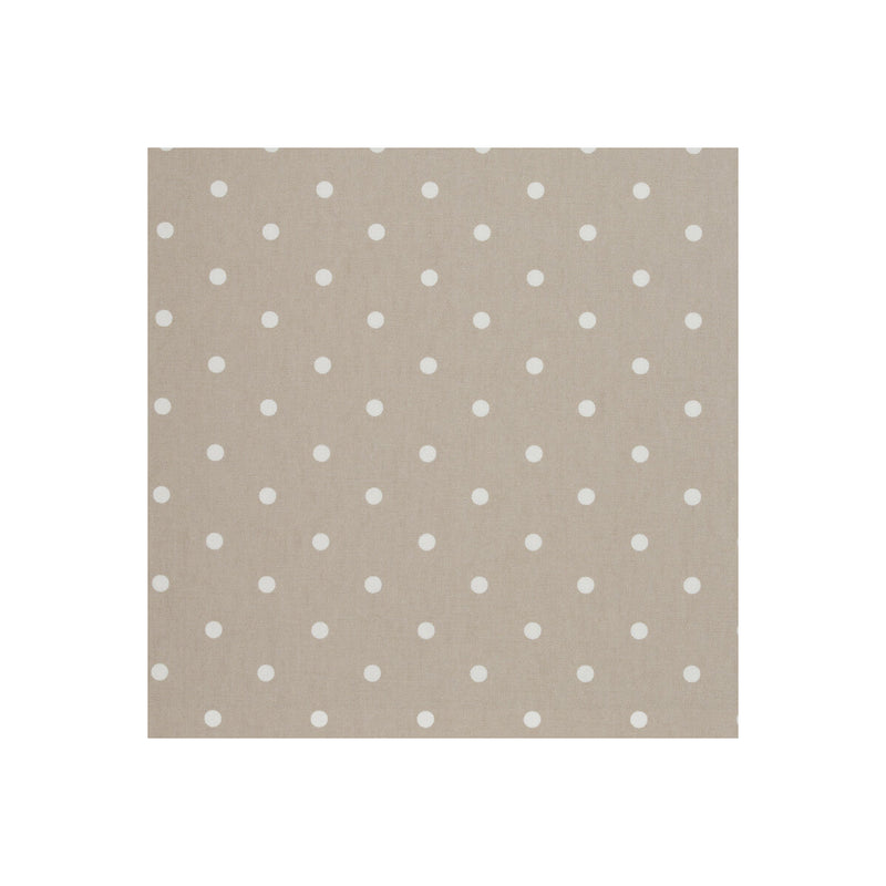 CLARKE AND CLARKE - DOTTY- TAUPE - Fabric by the Yard TAUPE