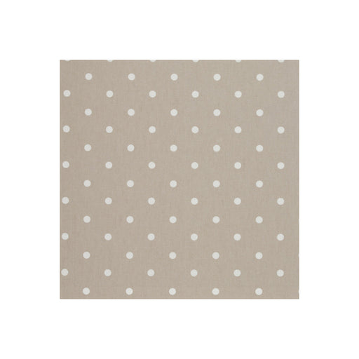 CLARKE AND CLARKE - DOTTY- TAUPE - Fabric by the Yard TAUPE