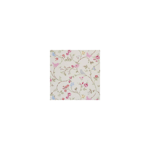 CLARKE AND CLARKE - BIRD TRAIL- GREY - Fabric by the Yard GREY