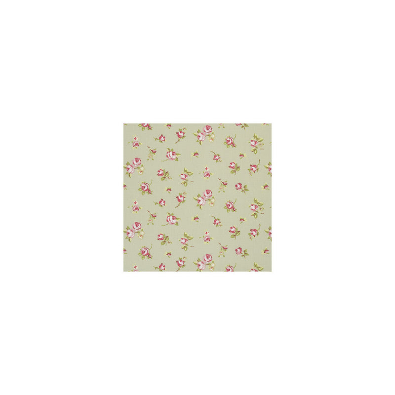 CLARKE AND CLARKE - ROSEBUD- SAGE - Fabric by the Yard SAGE