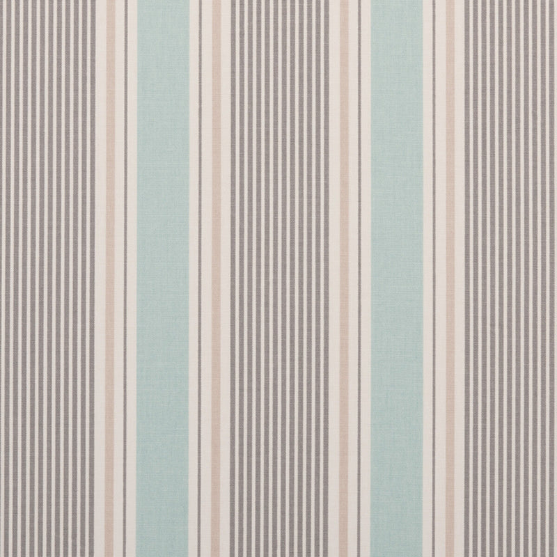 CLARKE AND CLARKE - SAIL STRIPE- MINERAL - Fabric by the Yard MINERAL