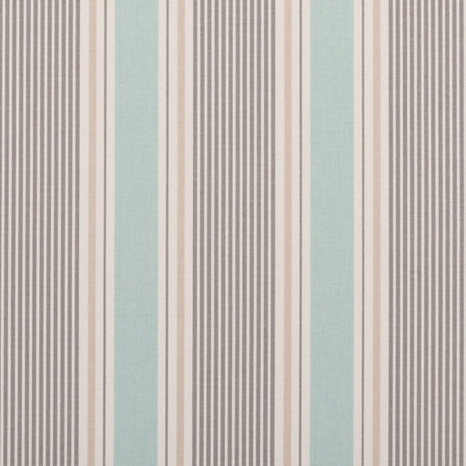 CLARKE AND CLARKE - SAIL STRIPE- MINERAL - Fabric by the Yard MINERAL
