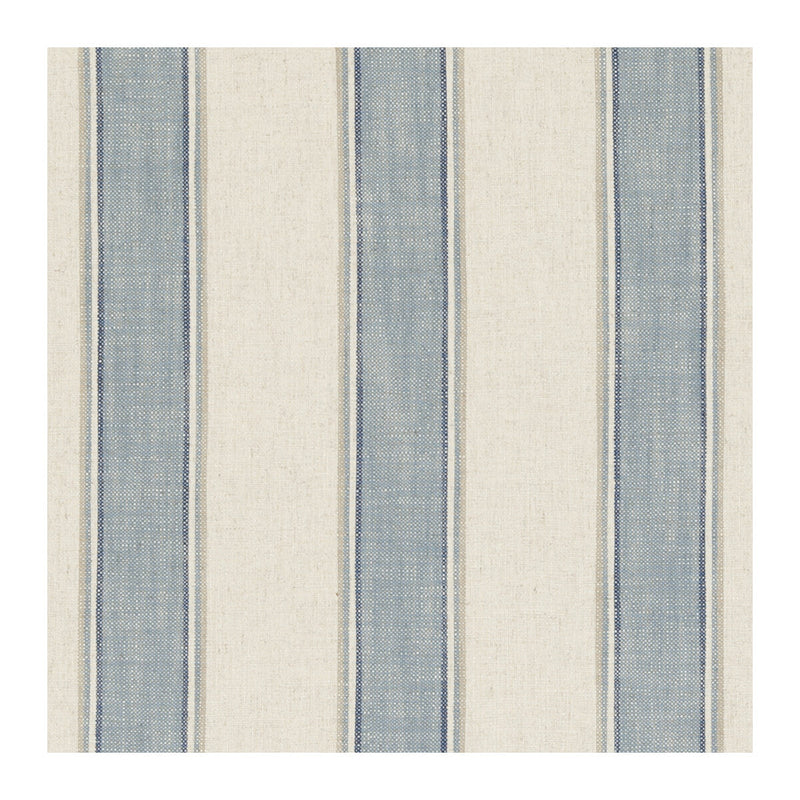 CLARKE AND CLARKE - KINBURN- DENIM - Fabric by the Yard DENIM