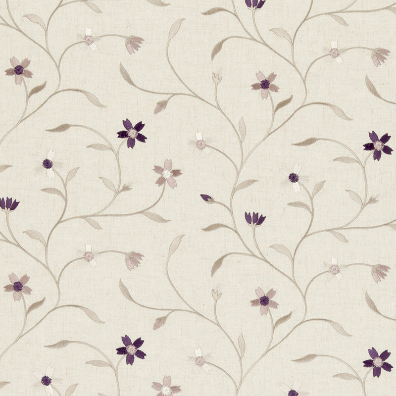 CLARKE AND CLARKE - MELLOR- HEATHER - Fabric by the Yard HEATHER