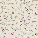CLARKE AND CLARKE - MELLOR- RASPBERRY - Fabric by the Yard