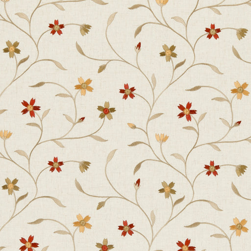 CLARKE AND CLARKE - MELLOR- SPICE - Fabric by the Yard SPICE