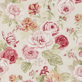 CLARKE AND CLARKE - GENEVIEVE- OLD ROSE - Fabric by the Yard