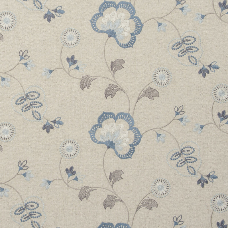 CLARKE AND CLARKE - CHATSWORTH- CHAMBRAY - Fabric by the Yard CHAMBRAY