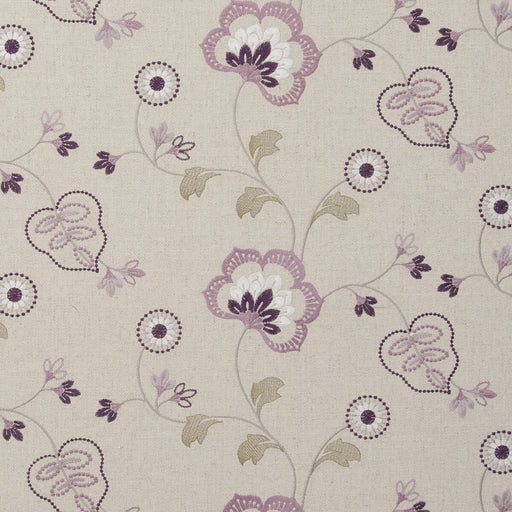 CLARKE AND CLARKE - CHATSWORTH- ORCHID - Fabric by the Yard ORCHID