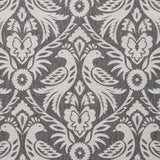 CLARKE AND CLARKE - HAREWOOD- CHARCOAL - Fabric by the Yard