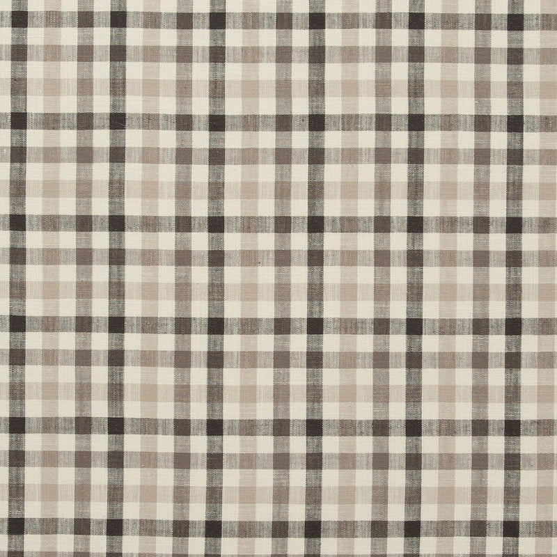 CLARKE AND CLARKE - HATFIELD- CHARCOAL - Fabric by the Yard CHARCOAL