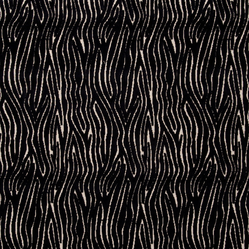 CLARKE AND CLARKE - ONDA- EBONY - Fabric by the Yard EBONY