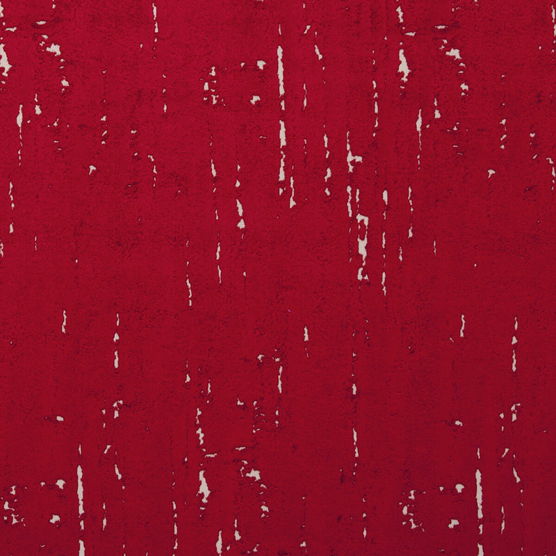 CLARKE AND CLARKE - AURORA- ROUGE - Fabric by the Yard ROUGE