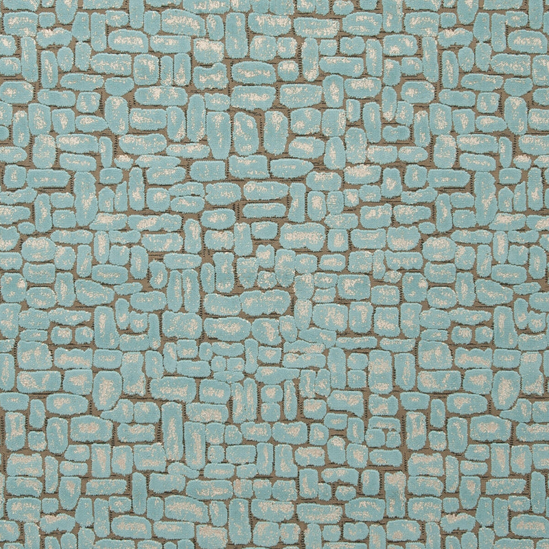 CLARKE AND CLARKE - MODA- AQUA - Fabric by the Yard AQUA