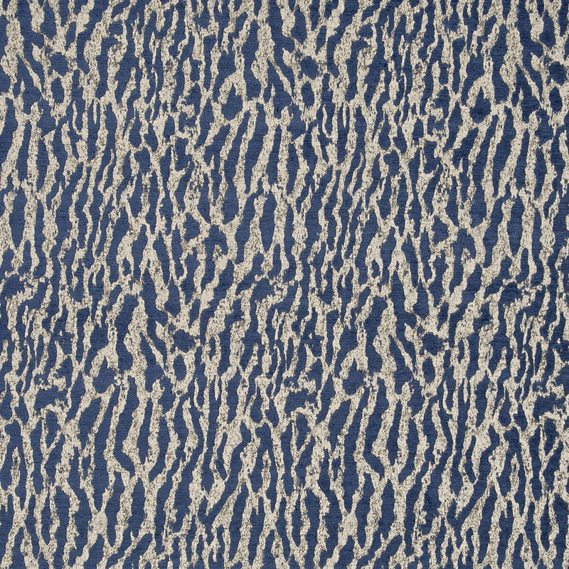 CLARKE AND CLARKE - GAUTIER- INDIGO - Fabric by the Yard INDIGO