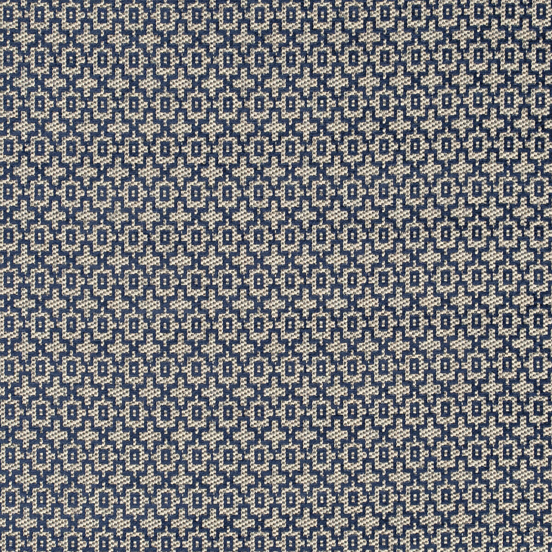 CLARKE AND CLARKE - MANSOUR- INDIGO - Fabric by the Yard INDIGO
